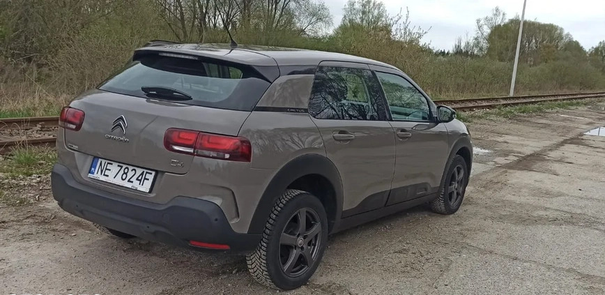 Citroen C4 Cactus cena 54400 przebieg: 27100, rok produkcji 2018 z Elbląg małe 79